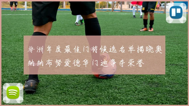 非洲年度最佳门将候选名单揭晓奥纳纳布努爱德华门迪争夺荣誉