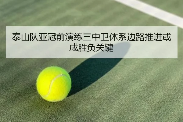 泰山队亚冠前演练三中卫体系边路推进或成胜负关键 | BEIBOSPORTS